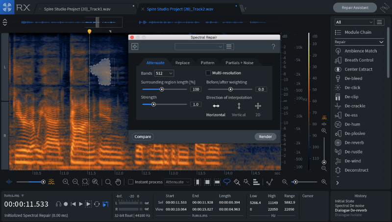 Remove vocal bleed izotope rx 7 standard user